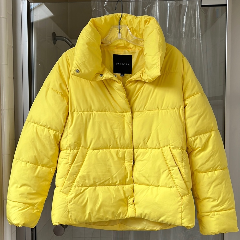 A brand new Lady Down Alternative Jacket, 20% off compare to $89.99 at Talbots..